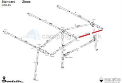 Udhængsstang G10-13 (250-300) Zinox G stang 