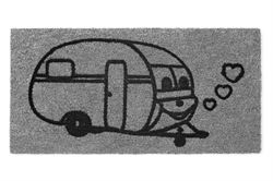 Dørmåtte "Campingvogn" (40x60cm.) 
