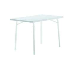 Sieger Campingbord 115 x 70 cm farve hvid