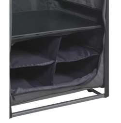 Wecamp Campingskab med 4 hylder og fast topplade.