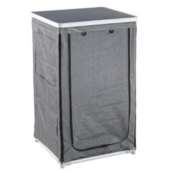 Wecamp Modus Campingskab med 3 hylder og fast MDF topplade.