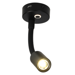 Spotlampe "Felino Flex" 12V