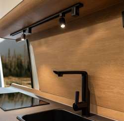 HABA 12 V Spotlampe Lanciano Small Med afbryder - monteret i skinne (tilkøb)