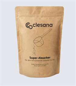 Absorberingspulver til Clesana X1 - Clesana C1 toilet