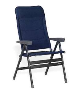 Campingstol  "Westfield Advancer" XL Night blue - ekstra bredde på sædet