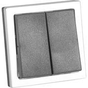 Vippekontakt - 230 V - Dobbelt