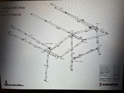 Stel G10-13 300 cm Zinox   Stangsæt