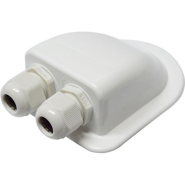 Taggennemføring 2 kabler Lilie 6-9 mm