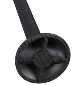 Westfield Aircolite Black bord 100 x 68 cm bevægelig fod