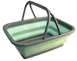 Merkloos vaskebalje sammenklappelig