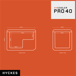 Kompressorkøleboks "HyCooler Pro 40" 12/24/220V