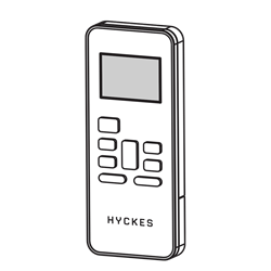 Fjernbejening til Hybreeze klimanlæg