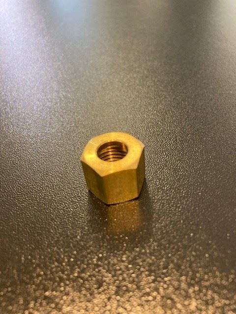 Omløber 8 mm messing