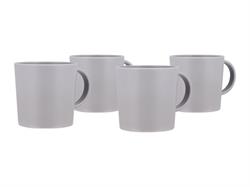 Krus grå 4 pk
