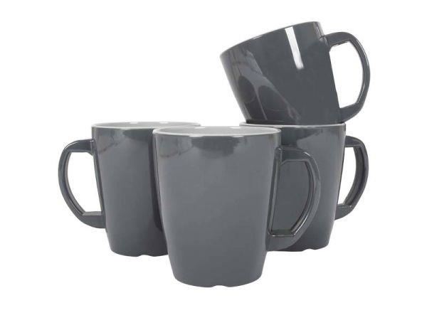 Krus Vivid Line Grey 4 pk