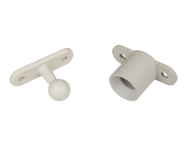 Kraftig dørholder til fx dør på caravan, autocamper eller bagageklap.