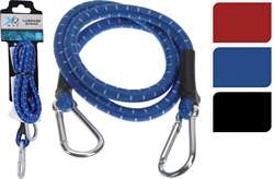 Elastik strop 80 cm med carabinhage