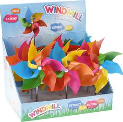 Vindmølle med teleskopstang