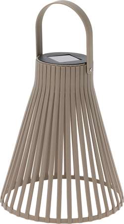 Solcellelampe Solar Rattan LED