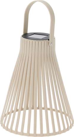Solcellelampe Solar Rattan LED