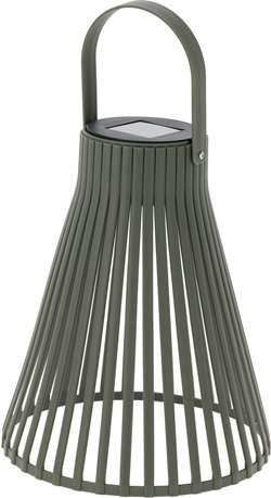Solcellelampe Solar Rattan LED