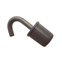 Isabella topstykke med krog 22 mm. til Zinox - pakke m/ 3 stk.