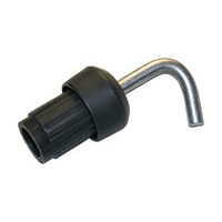 Isabella topstykke med krog 22,5 mm. CarbonX