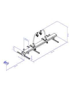 Cykelholder garagemodel Thule Veloslide 