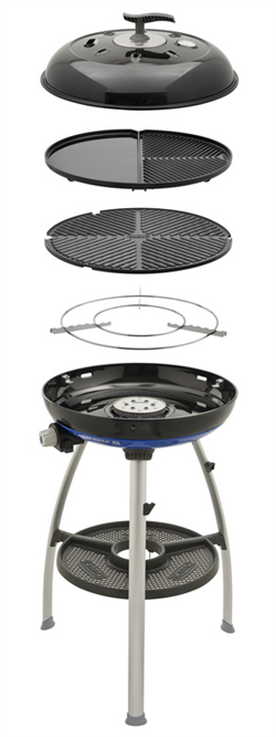 Få det hele i én pakke – Cadac Carri Chef 50 gasgrill inkl. grillplade, cover & gasadapter!