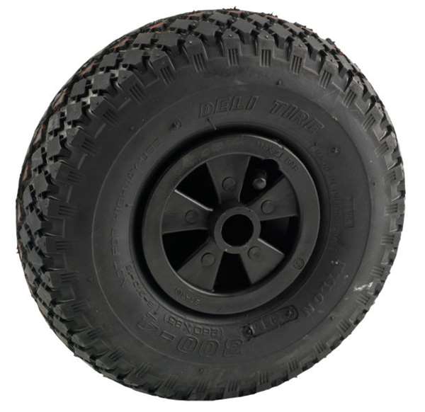 AL-KO lufthjul med kunststof fælg til næsehjul (85x260mm.)