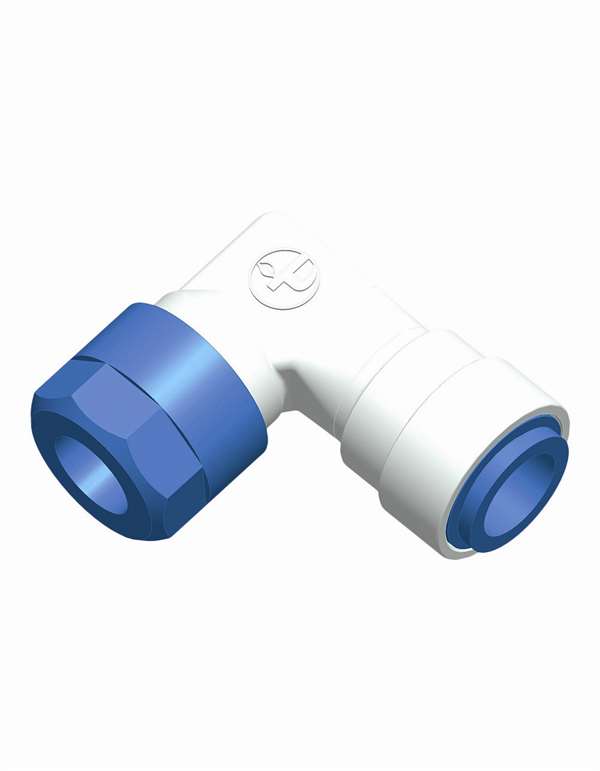 ALDE Vinkeltilslutning Ø12 mm koldt vand 