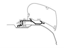 Thule Adaptersæt til markise > 3,75 m. Fiat Ducato 2007-