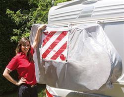 Advarselsskilt plastik