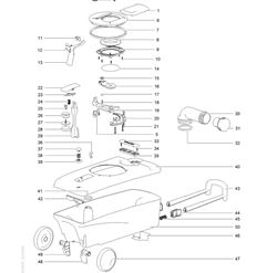 Aftømningsstuds Thetford toilet C400 og C500 bundtank