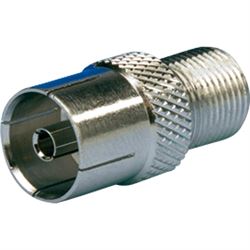 F-connector hunstik for antennekabel
