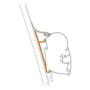 Thule Adaptersæt beslag til serie 5 Fiat Ducato/ Jumper og Boxer H3 a´ 3 stk.