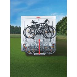 Cykelholder 2 cykler 12 V Bagmonteret Prostor