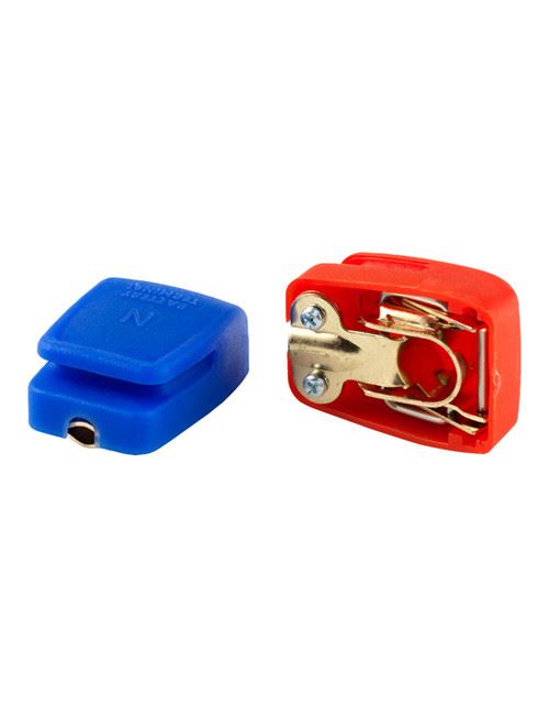 Batteriklemmer med patentluk 