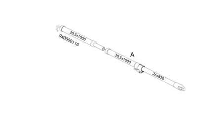 Isabella A-stang til Isabella Loggia frontsolsejl i CarbonX