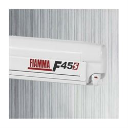 Fiamma F45 L markise, Deluxe Grey, hvid boks