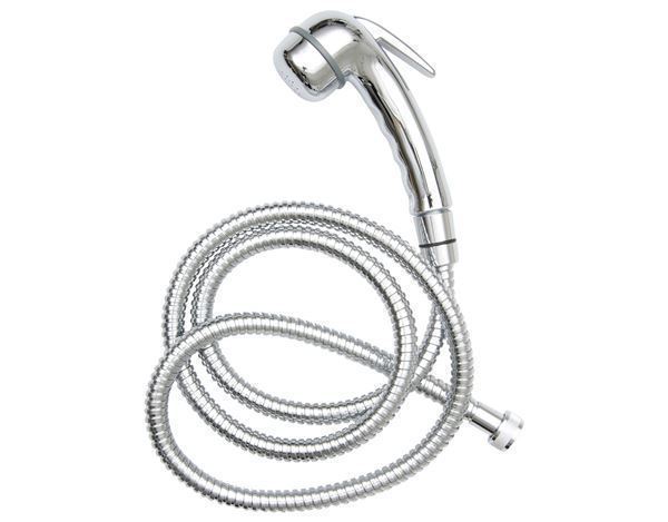 Bruserhane med slange "Comet", farve Krom