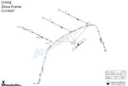 Camp-let Living Zinox CH-hjørne højre m. B-stang