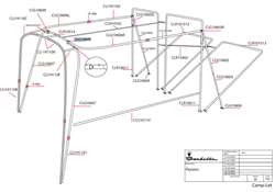 Camplet støtteben beslag