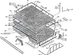 Camp-let PVC hjørne, bund