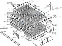Camp-let PVC hjørne, låg