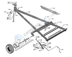 Håndsving Camp-let Støtteben