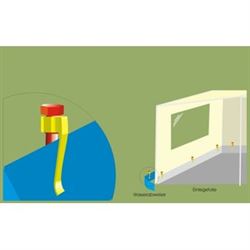 Wurmi vandstop clips - pakke m/ 20 stk.