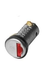 Låsecylinder til dørlås bl.a i Dethleffs campingvogn.