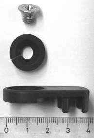 Dørlås Dometic køleskab, farve antracit