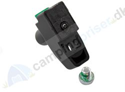 Dørholder til  Dometic køleskab med grøn trykknap